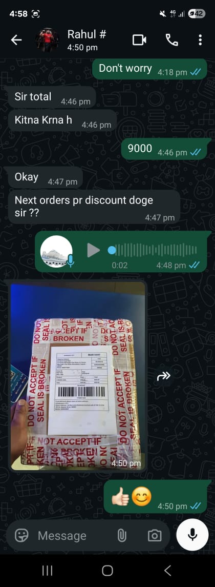 Customer review